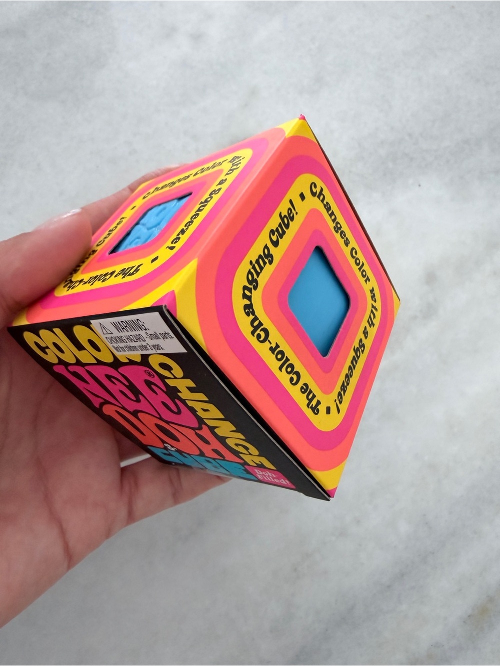 Needoh Color Change Cube - Blue - Picture 4 of 4